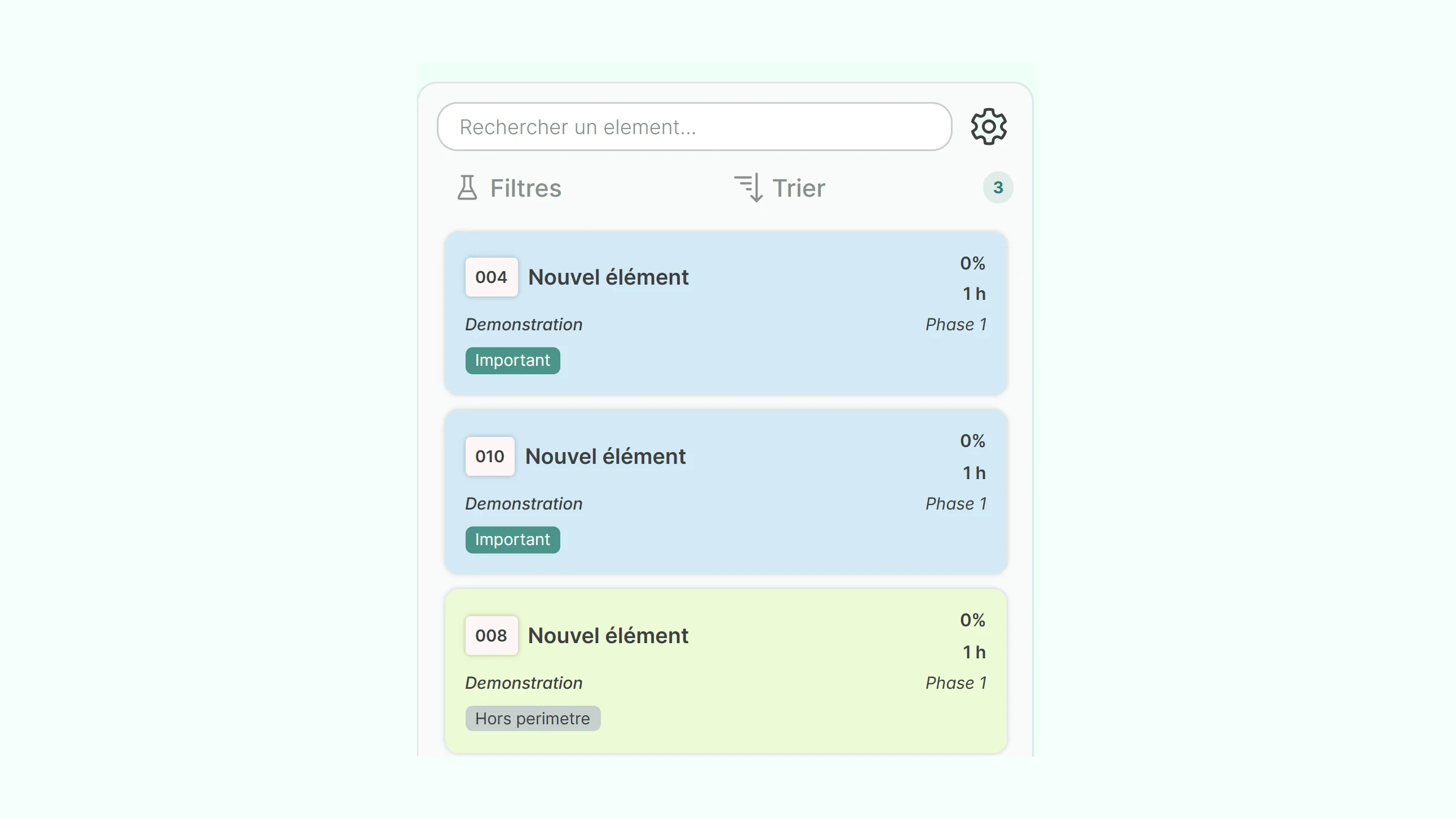 Un backlog qui couvre tous vos projets